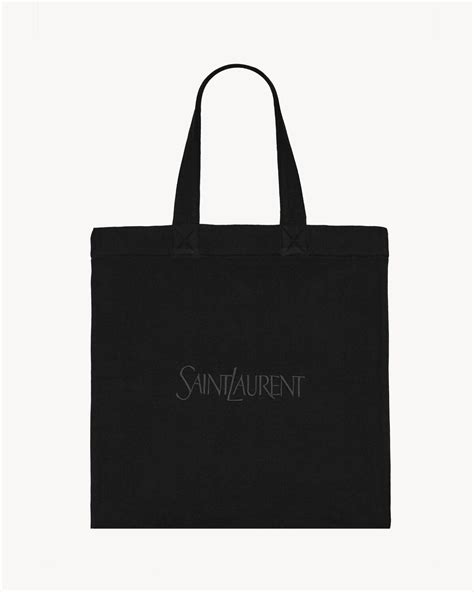 saint laurent tote bag in fleece